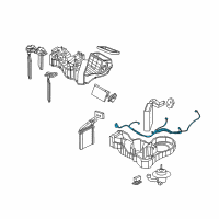 OEM 2006 Dodge Viper Wiring-A/C And Heater Diagram - 5030504AA