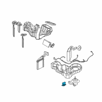 OEM 2002 Jeep Grand Cherokee Resistor-Blower Motor Diagram - 5014212AA