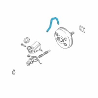 OEM 2012 Kia Soul Hose Assembly-Brake Booster Diagram - 591302K060