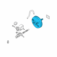 OEM 2013 Kia Soul Booster Assembly-Brake Diagram - 591102K010