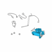 OEM 2005 Dodge Ram 1500 CANISTER-Vapor Diagram - 5290428AD