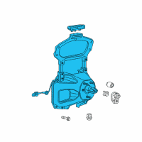 OEM 2018 Jeep Wrangler Spare Tire Diagram - 68474050AC