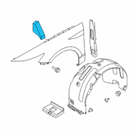 OEM 1995 Hyundai Elantra Aluminium Wheel Assembly Diagram - 52910-28300