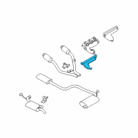 OEM 1998 Chrysler Concorde Shield-Exhaust Manifold Diagram - 4663767