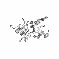 OEM 2009 BMW 650i Ignition Lock Switch Diagram - 66-12-9-172-159