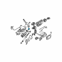 OEM 2004 BMW 530i Positioning Unit Steering Lock Diagram - 32-30-6-765-857