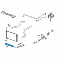 OEM Buick LaCrosse Seal-Radiator Lower Diagram - 13269462