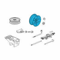 OEM Acura Disk, Aluminum Wheel (19X8 1/2J) (Aap St Mary'S) Diagram - 42700-SZN-A11