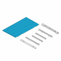 OEM 2019 Ram 3500 Panel-Box Floor Diagram - 68141815AB