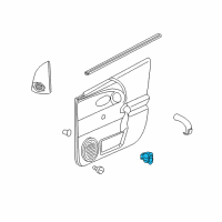 OEM Saturn Lock Switch Diagram - 15892753