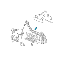 OEM 2009 Chevrolet Trailblazer Cylinder Diagram - 15782680