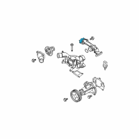 OEM 2008 Infiniti QX56 Gasket-Water Outlet Diagram - 11062-7S000
