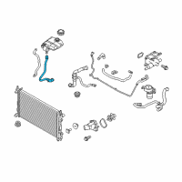 OEM 2011 Ford Transit Connect Return Hose Diagram - 9T1Z-8K289-A