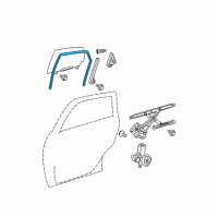 OEM 2012 Toyota Prius Run Channel Diagram - 68142-47030