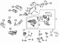 OEM Acura TLX HOSE Diagram - 15542-6S9-A01