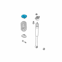 OEM 2015 Ford Fiesta Upper Spring Insulator Diagram - BV2Z-5586-B