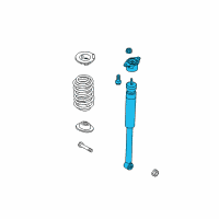 OEM 2014 Ford Fiesta Shock Assembly Diagram - D2BZ-18125-B