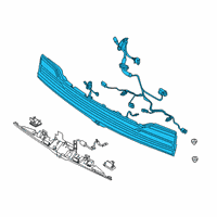 OEM 2018 Lincoln Navigator Reflector Diagram - JL7Z-13A565-E