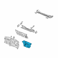 OEM Honda Odyssey Ins, Da/Bd Out Diagram - 74251-THR-A00