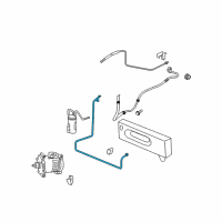 OEM Dodge Line-A/C Liquid Diagram - 55056922AB