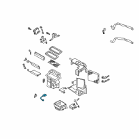 OEM 2000 Nissan Maxima Harness-Heater Diagram - 27580-2Y910