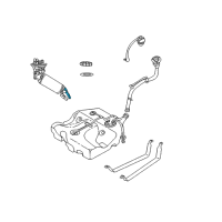 OEM Chrysler Sebring FILTR Kit-Fuel Diagram - 4897866AA