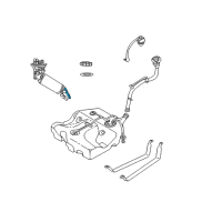 OEM Chrysler FILTR Kit-Fuel Diagram - 4897866AA