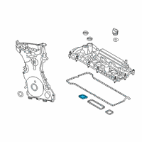 OEM 2021 Ford Transit Connect Valve Cover Gasket Diagram - JX6Z-6584-D