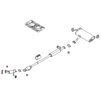OEM 2020 Kia Sportage Hanger Diagram - 28780D9000