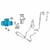 OEM 2014 Jeep Grand Cherokee Pump-Power Steering Diagram - 52124998AJ