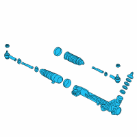 OEM 2006 Lincoln Mark LT Gear Assembly Diagram - 8L3Z-3504-ARM