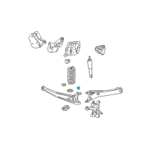 OEM 2001 Ford F-250 Super Duty Camber Kit Diagram - FOTZ3B440PA