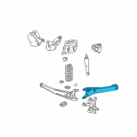 OEM 2007 Ford F-250 Super Duty Radius Arm Diagram - 6C3Z-3A360-A