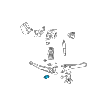 OEM 2006 Ford F-250 Super Duty Spring Seat Diagram - F81Z-5A307-BA