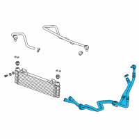 OEM 2015 Cadillac ATS Hose & Tube Assembly Diagram - 23195964