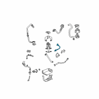 OEM 2004 Cadillac Seville Oxygen Sensor Diagram - 12559849