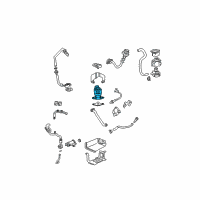 OEM 2003 Chevrolet Tahoe Valve, EGR Diagram - 12576918