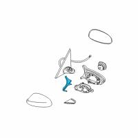 OEM 2013 BMW M3 Covering Left Diagram - 51-16-8-045-017