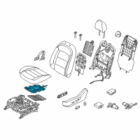 OEM Kia Forte Heater-Front Seat Cushion Diagram - 88190A7031