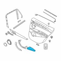 OEM BMW X2 Armrest, Left Diagram - 51-42-7-468-751