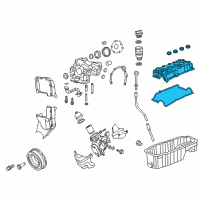 OEM 2016 Dodge Dart Cover-Cylinder Head Diagram - 4892927AF