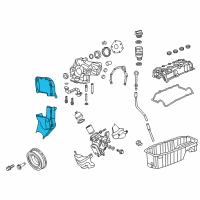 OEM 2016 Dodge Dart Cover-Timing Belt Diagram - 4892914AB