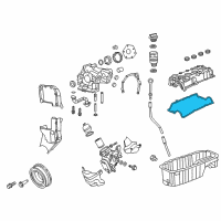 OEM 2015 Dodge Dart Gasket-Cylinder Head Cover Diagram - 68145088AA