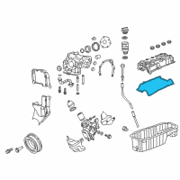 OEM 2016 Dodge Dart Gasket-Cylinder Head Cover Diagram - 68145088AA