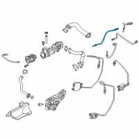 OEM 2015 Jeep Grand Cherokee Sensor-Exhaust Temperature Diagram - 5146663AD