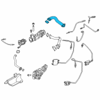 OEM 2016 Jeep Grand Cherokee Tube-EGR Diagram - 68321413AA