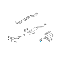 OEM Nissan Gasket-Exhaust Diagram - 20691-77A00