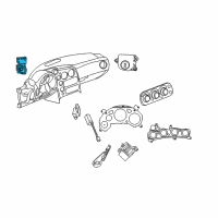 OEM 2008 Dodge Viper Switch-Ignition Diagram - 4865676AC