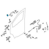 OEM Ford Transit-350 Lock Cylinder Diagram - CK4Z-18168-A
