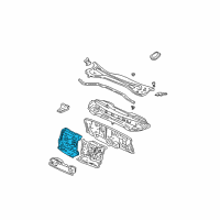 OEM 2005 Acura MDX Insulator, Dashboard Diagram - 74260-S3V-A11